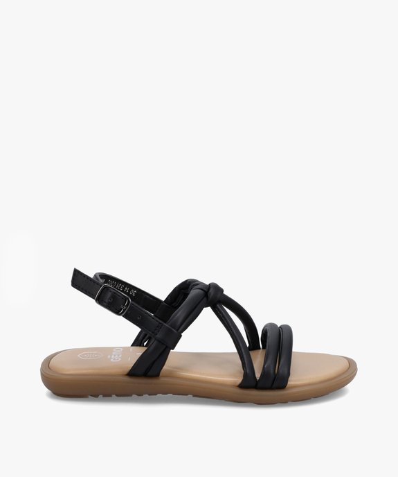 Sandales fille à fines brides rembourrées vue1 - GEMO (ENFANT) - GEMO