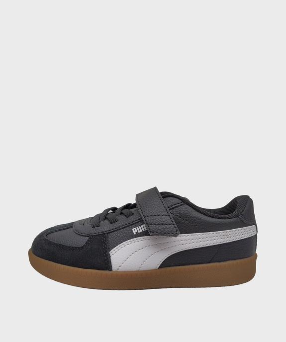 Baskets basses à scratch et lacets élastiqués garçon - Puma vue1 - PUMA - GEMO