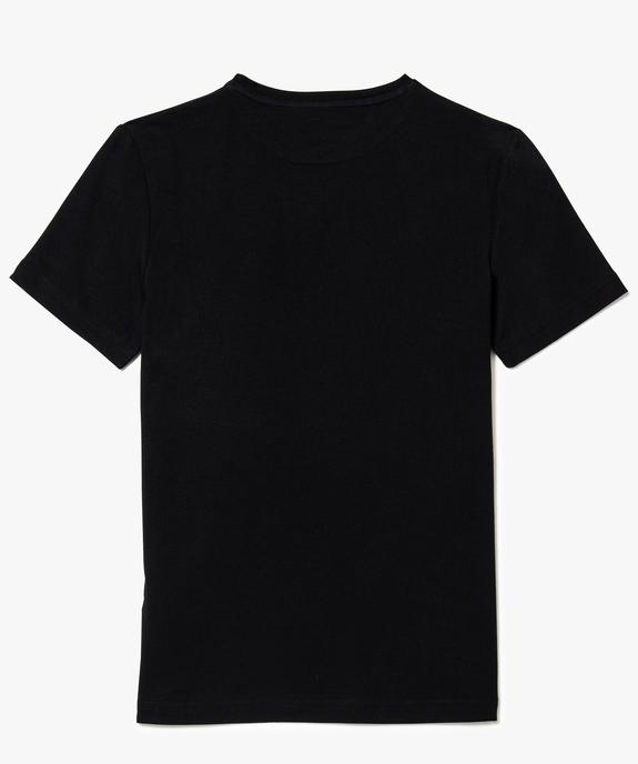 Tee-shirt garçon en coton imprimé à l'avant vue2 - GEMO (JUNIOR) - GEMO