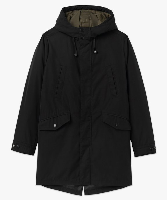 Parka déperlante avec doublure amovible homme vue4 - GEMO 4G HOMME - GEMO
