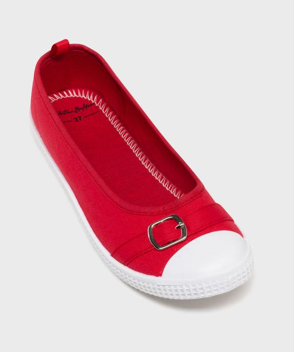 Ballerines en toile avec bout renforcé femme vue6 - VALENTINA BALDA - GEMO