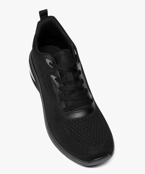 Baskets basses en mesh renforcé à semelle bulle d'air homme vue6 - 5 MILES - GEMO