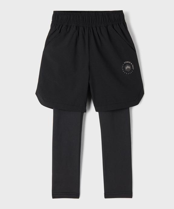 Short de sport avec legging chaud garçon vue4 - GEMO (ENFANT) - GEMO