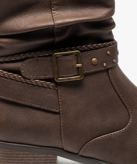 Bottes inspiration boho vue6 - GEMO (CASUAL) - GEMO