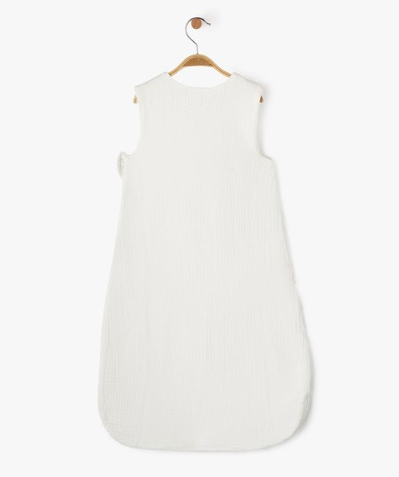 Gigoteuse bébé en gaze de coton imprimée vue4 - GEMO(BB COUCHE) - GEMO