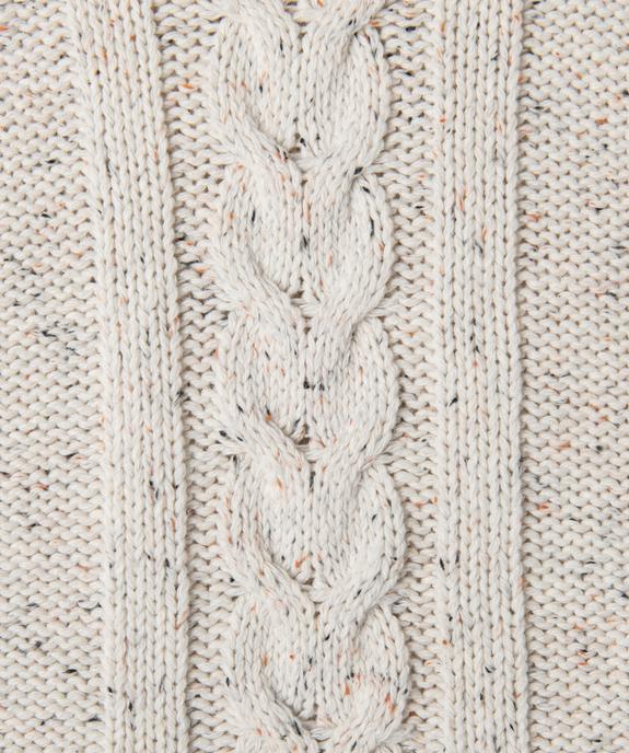 Pull en maille chinée bébé garçon vue2 - GEMO(BEBE DEBT) - GEMO