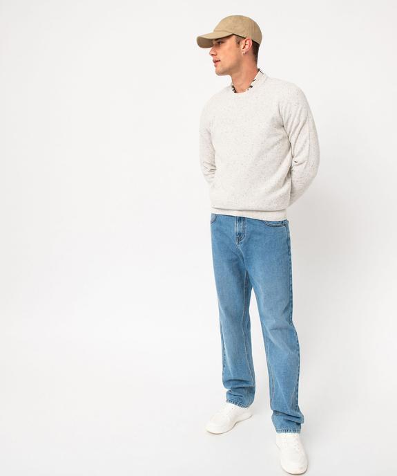 Jean loose délavé homme vue1 - GEMO 4G HOMME - GEMO