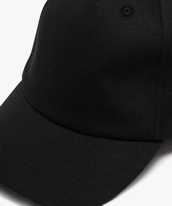 Casquette en coton unie garçon vue2 - GEMO 4G GARCON - GEMO