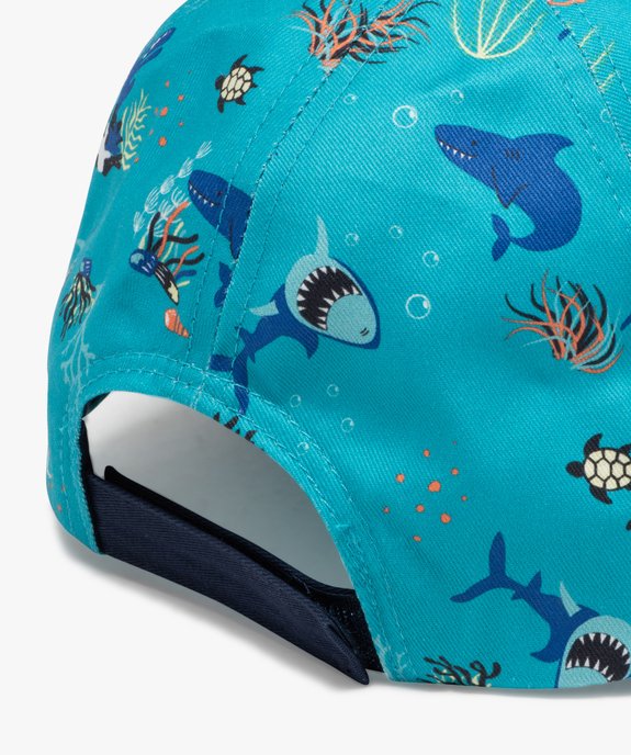 Casquette à motifs marins garçon vue3 - GEMO 4G GARCON - GEMO