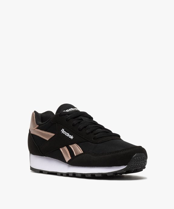 Tennis femme bicolores à lacets – Reebok Rewind Run vue2 - REEBOK - GEMO
