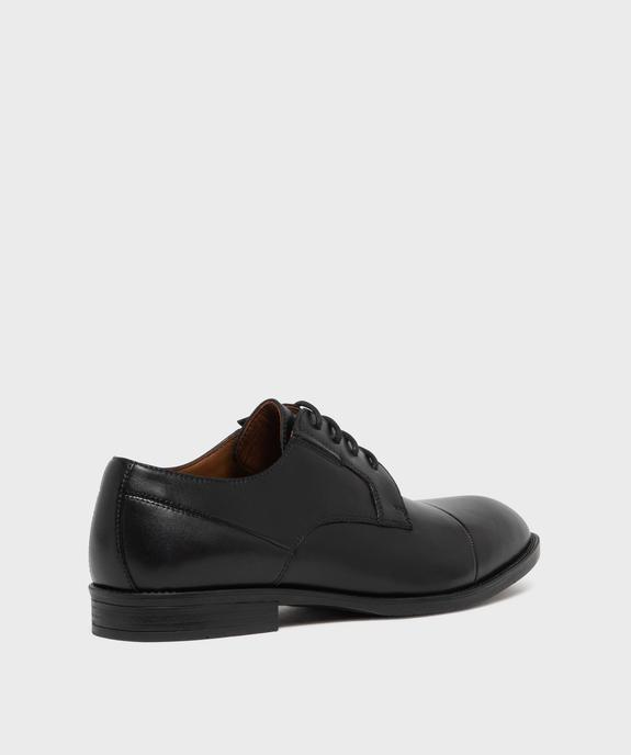 Derbies élégants dessus et semelle intérieure cuir homme - Tanéo vue4 - TANEO GEMO FOR GOOD - GEMO