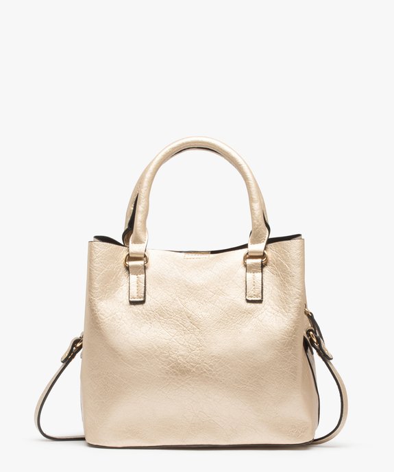Sac porté main effet veiné femme vue1 - GEMO (ACCESS) - GEMO