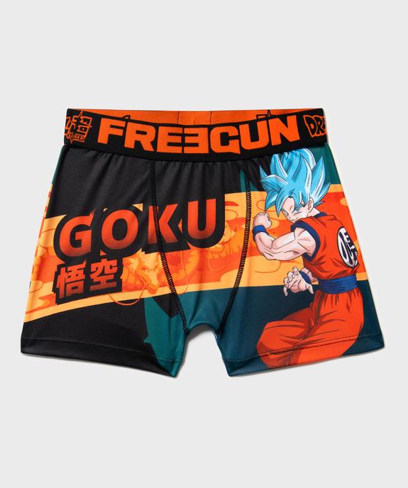 Boxer en microfibre motif Son Goku garçon - Freegun x Dragon Ball Super vue1 - FREEGUN - GEMO