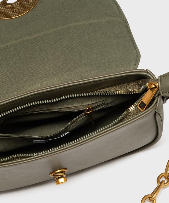 Sac à rabat avec bandoulière porté épaule femme vue4 - GEMO (ACCESS) - GEMO