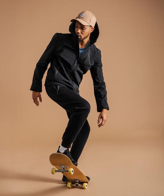 Pantalon de jogging avec poches zippées homme vue6 - GEMO (HOMME) - GEMO