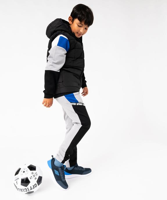 Pantalon de jogging en maille extensible multicolore garçon vue1 - GEMO (JUNIOR) - GEMO