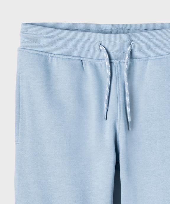 Pantalon de jogging avec intérieur molletonné garçon vue2 - GEMO (JUNIOR) - GEMO