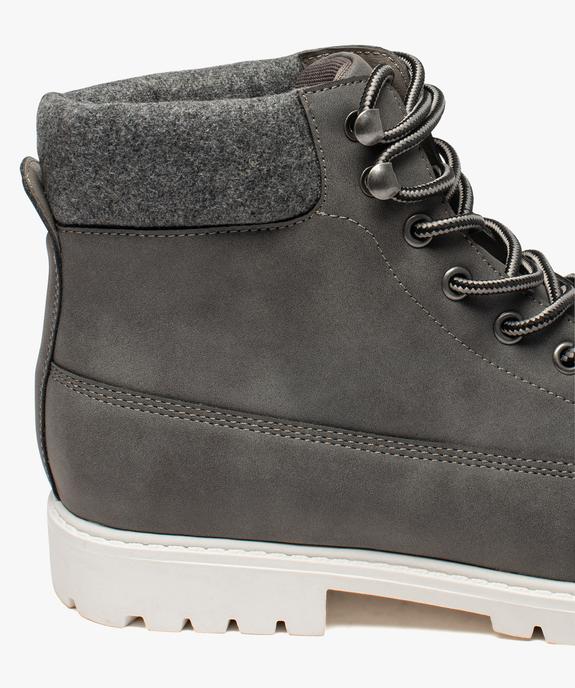 Chaussures montantes Homme à semelle crantée - Les Supaires vue6 - GEMO (CASUAL) - GEMO