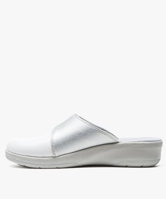 Sabots confort femme avec semelle intérieure cuir - Cloggy vue3 - GEMO (EQUIPT) - GEMO