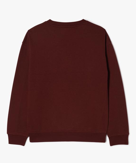 Sweat molletonné avec inscription brodée garçon - Camps United vue3 - CAMPS - GEMO