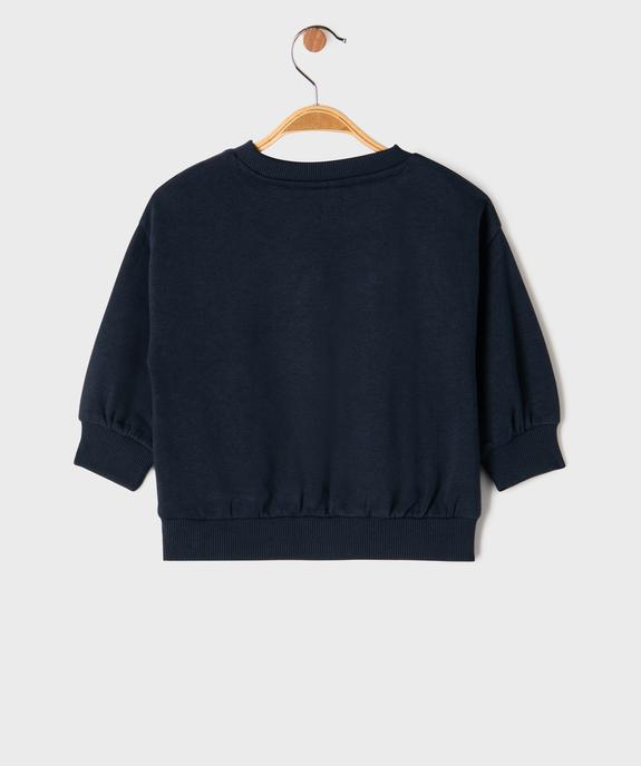 Sweat Noël bébé garçon - Snoopy vue3 - SNOOPY - GEMO