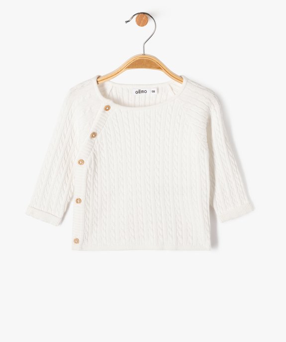 Gilet brassière avec fermeture latérale bébé vue8 - GEMO(BB COUCHE) - GEMO