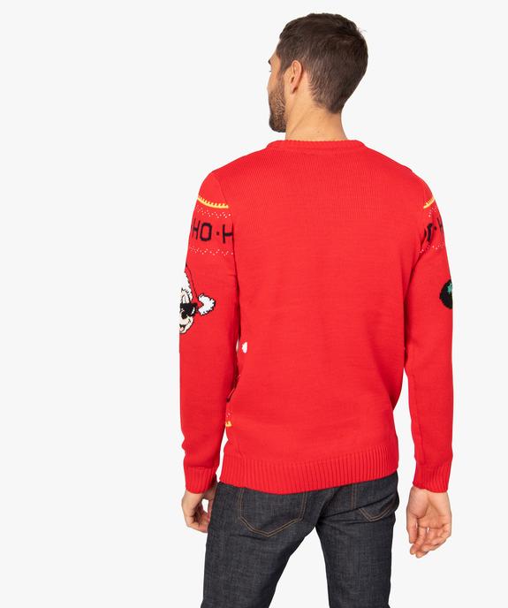 Pull de Noël pour homme avec motif Mickey - Disney vue3 - MICKEY - GEMO