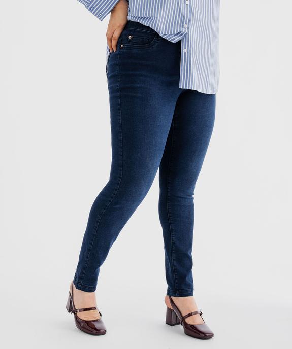 Jegging à large ceinture élastique et taille normale femme grande taille vue9 - GEMO 4G GT - GEMO