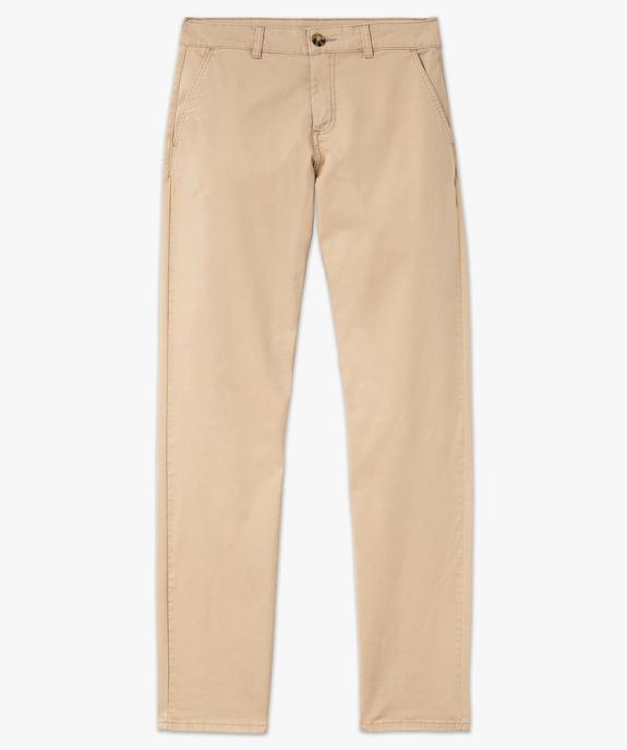 Pantalon chino coupe regular femme vue4 - GEMO(FEMME PAP) - GEMO