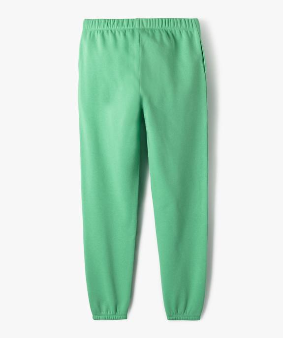 Pantalon de jogging molletonné fille vue4 - PREMIER PRIX BY GEMO - GEMO