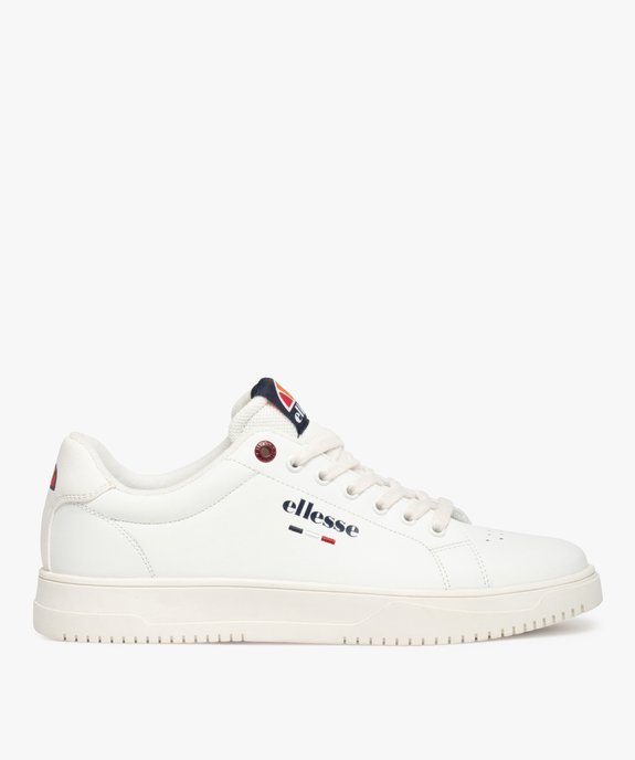 Baskets homme unies logo tricolore – Ellesse Jason vue1 - ELLESSE - GEMO