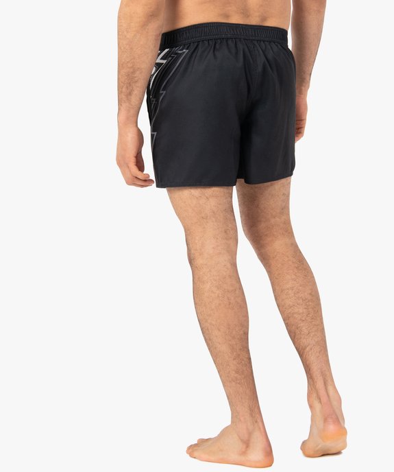 Short de bain homme avec inscription - Freegun vue3 - FREEGUN - GEMO