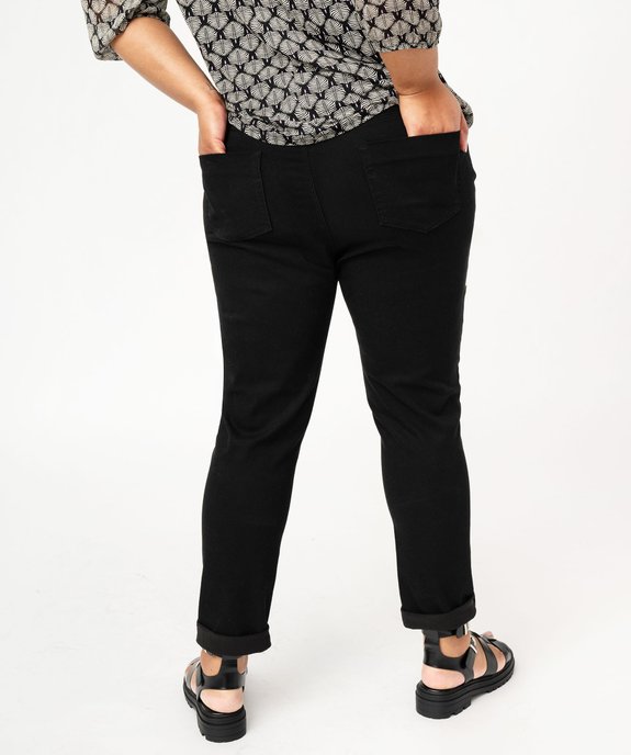 Pantalon coupe Regular femme grande taille vue3 - GEMO (G TAILLE) - GEMO