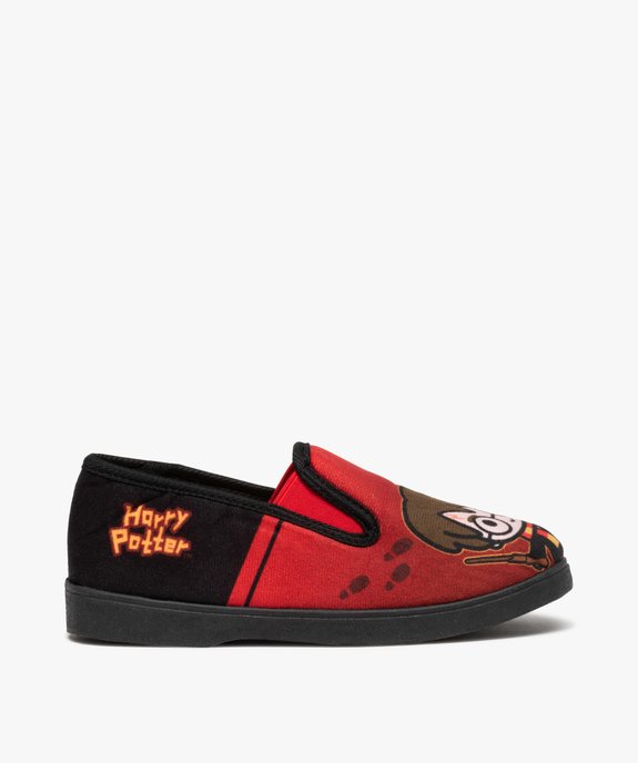 Chaussons garçon en velours ras imprimé – Harry Potter vue1 - HARRY POTTER - GEMO