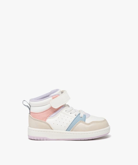 Baskets mid-cut motif géométriques bébé fille vue1 - LOVELY WINGS GEMO FOR GOOD - GEMO
