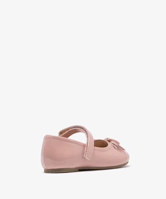 Ballerines vernies à bride scratch fille vue5 - LOVELY WINGS - GEMO