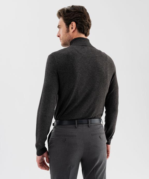 Pull à col roulé en maille fine homme vue10 - GEMO 4G HOMME - GEMO