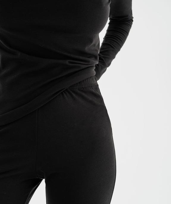 Legging thermique avec taille élastique femme vue2 - GEMO(HOMWR FEM) - GEMO