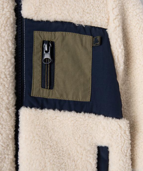 Blouson réversible à capuche bébé garçon - LuluCastagnette vue4 - LULUCASTAGNETTE - GEMO