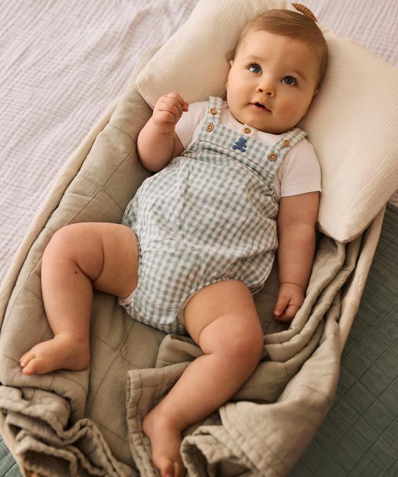 Ensemble 2 pièces bébé garçon body et barboteuse - LuluCastagnette vue7 - LULU CASTAGNETTE G4G D - GEMO