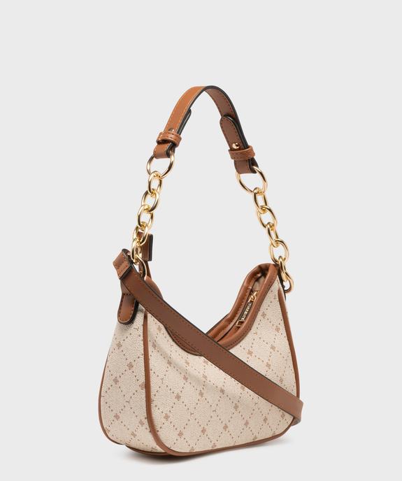 Sac mini porté épaule avec bandoulière amovible femme - Torrente vue2 - TORRENTE - GEMO