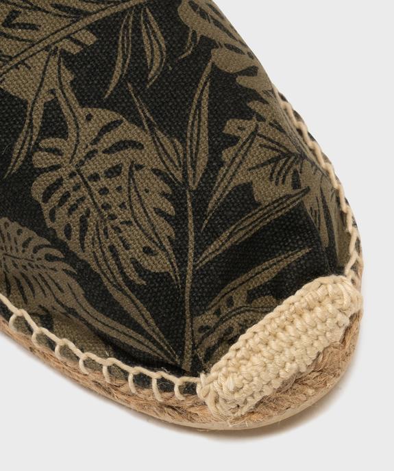 Espadrilles classiques en coton et corde homme vue6 - GEMO (PLAGE) - GEMO