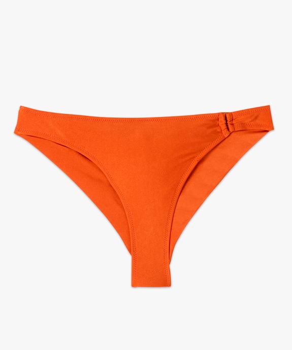 Bas de maillot de bain tanga en maille scintillante femme vue4 - GEMO 4G FEMME - GEMO