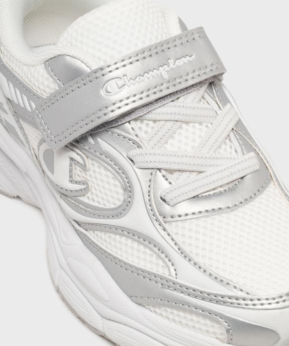 Baskets basses à scratch bicolores fille - Champion vue6 - CHAMPION USA - GEMO