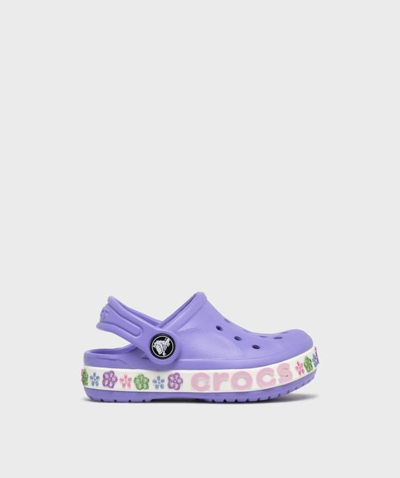 Sabots souples fille Baya Band Flowers - Crocs vue1 - CROCS - GEMO