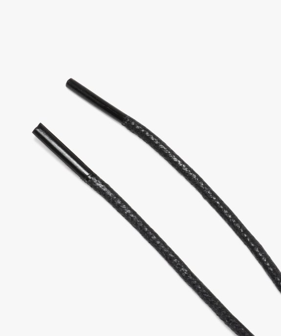 Lacets ronds cirés 150 cm (lot de 2) vue2 - GEMO(ENTRETIEN) - GEMO
