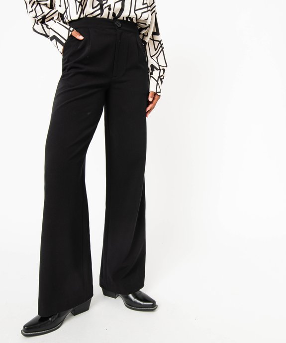 Pantalon large et souple femme vue1 - GEMO(FEMME PAP) - GEMO