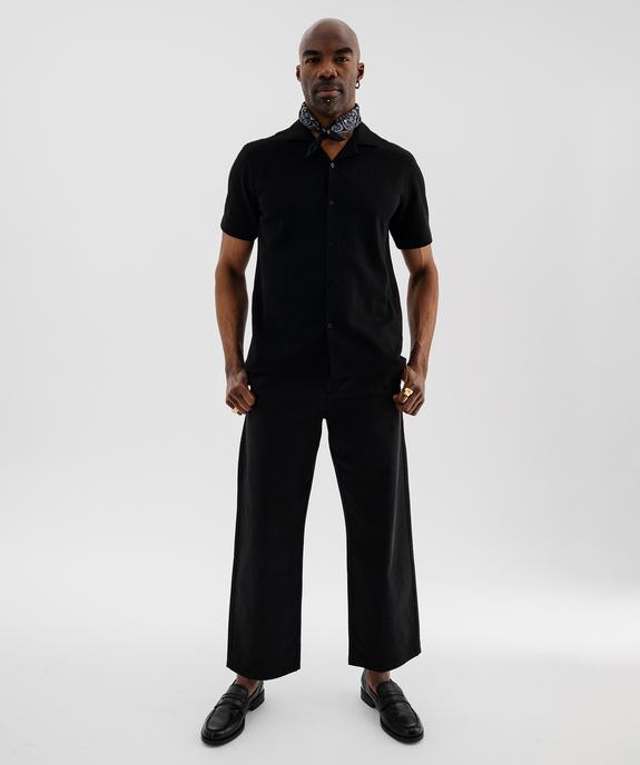Pantalon chino coupe large homme vue4 - GEMO 4G HOMME - GEMO