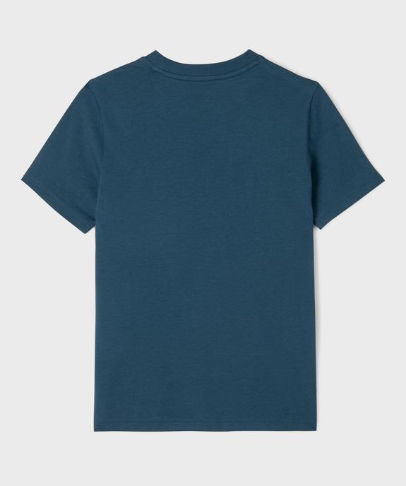 Tee-shirt manches courtes en jersey de coton imprimé garçon - Puma vue3 - PUMA - GEMO