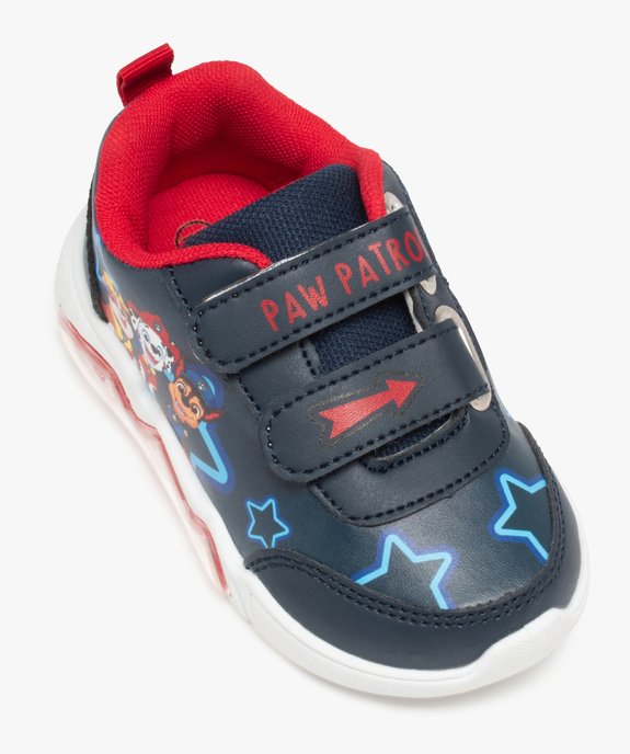 Baskets bébé garçon à semelle lumineuse – Pat’ Patrouille vue5 - PAT PATROUILLE - GEMO